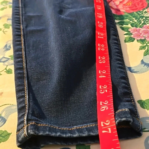 Torrid Super Soft High-Rise Denim Jeggings Dark Blue 5-pocket Women size 20R - Picture 10 of 16